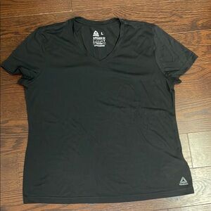 Reebok Black Fitted Short Sleeve T-shirt